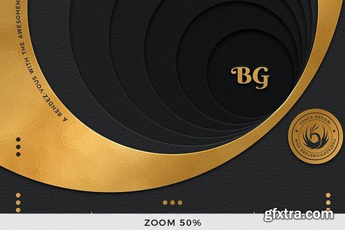 Black and Gold Flyer Template V11