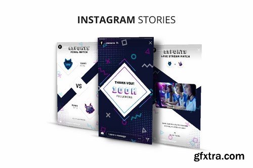 Gaming and eSports Instagram Stories