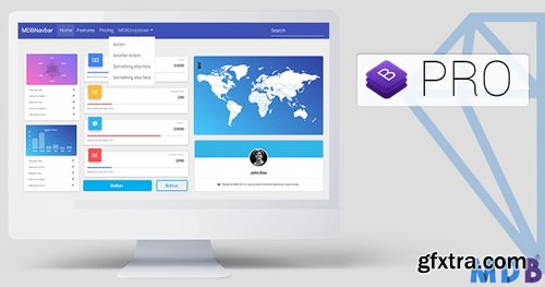 Material Design for Bootstrap 4 Pro v4.8.10