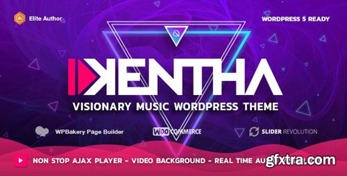 ThemeForest - Kentha v1.7.2 - Non-Stop Music WordPress Theme with Ajax - 21148850 - NULLED