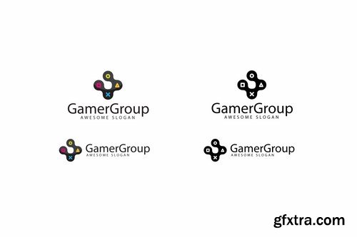 Game Group Logo Template