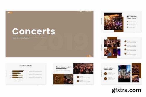 Concerts - Powerpoint Google Slides and Keynote Templates