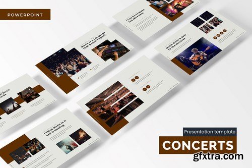 Concerts - Powerpoint Google Slides and Keynote Templates