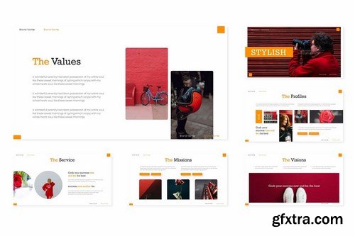 Stylish - Powerpoint Google Slides and Keynote Templates