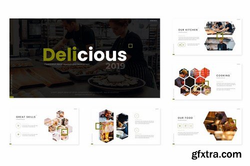 Delicious - Powerpoint Google Slides and Keynote Templates