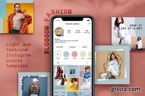 Instagram Fashion Puzzle