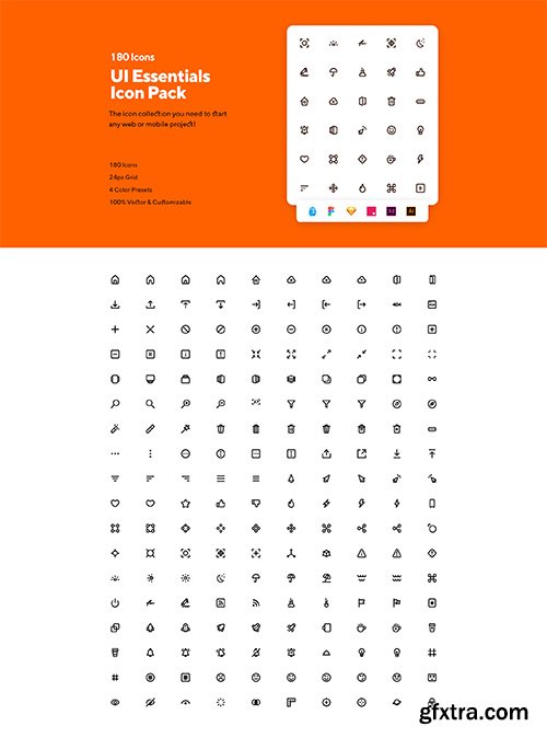 UI Essentials Icon Pack