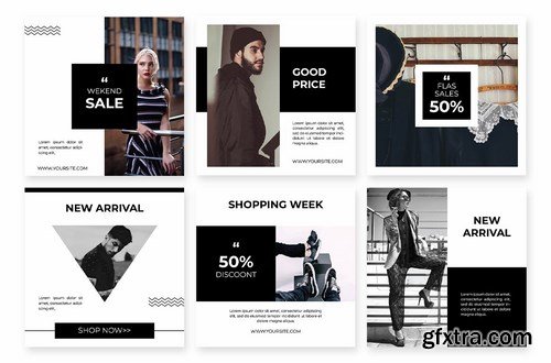 Social Media Kit Minimal Fashion