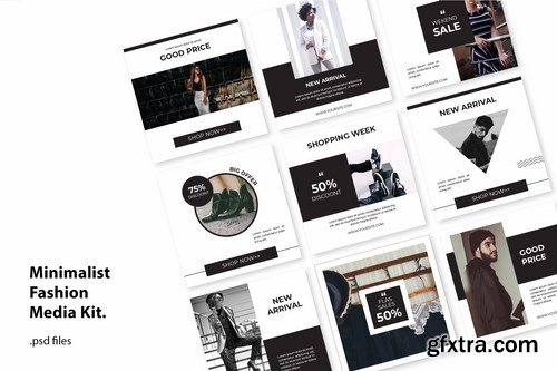 Social Media Kit Minimal Fashion