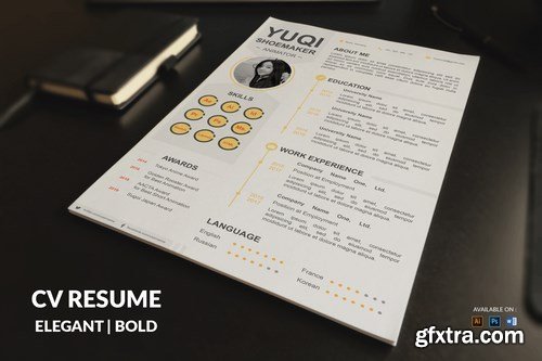 CV Resume Simple And Clean