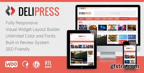 ThemeForest - DeliPress v3.6.6.8 - Magazine and Review WordPress Theme - 7641807