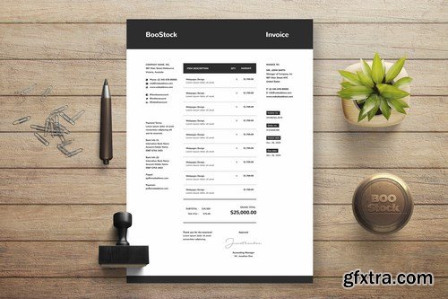 Invoice Template 25