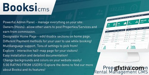 CodeCanyon - Booksi v1.3 - Property & Vacation Rental Management CMS - 19994312 - NULLED