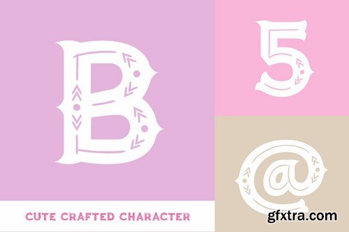 Button Crafts - Cute Crafted Typeface