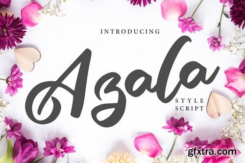 Azala Style Script Font