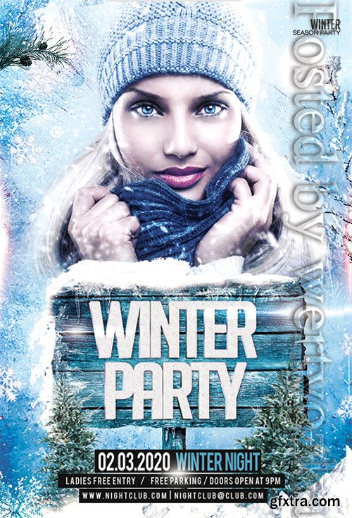 Winter - Premium flyer psd template