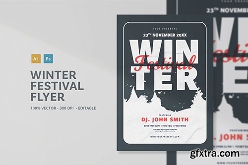 Winter Festival Flyer