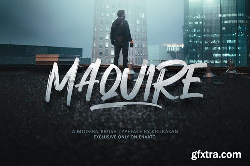 Maquire Brush Font