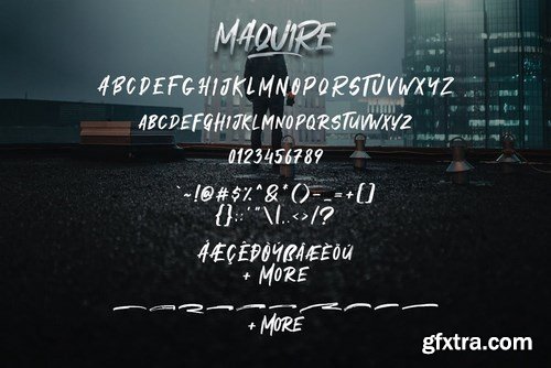 Maquire Brush Font