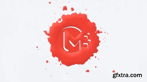 MotionArray Paint Drops Logo 324709