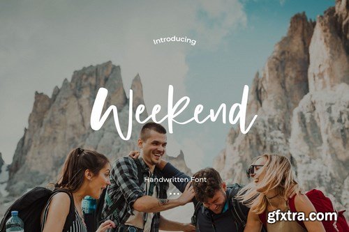 Weekend - Handwritten Font