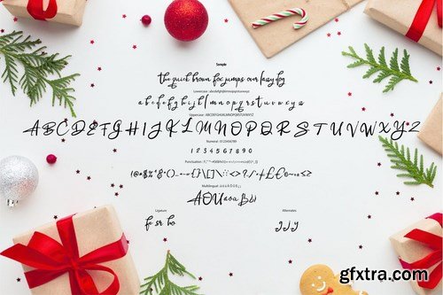 CM - Alrogty Modern Script Font 4300290