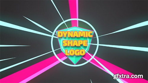 VideoHive Dynamic Shape Logo Reveal 15000676