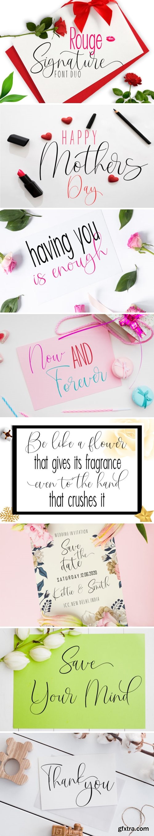 Rouge Duo Font