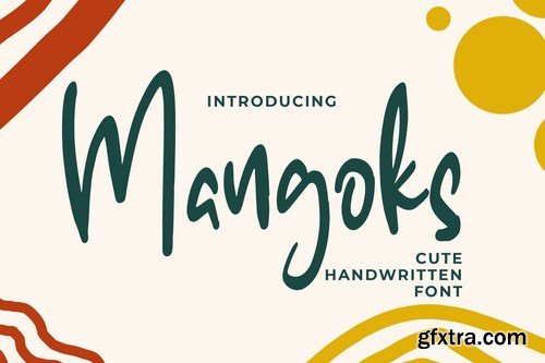 The Mangoks - Cute Handwritten Font