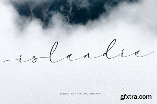 Islandia - Simple Script Font