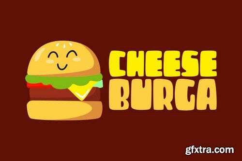 CHEESEBURGA - Chubby Cute Font