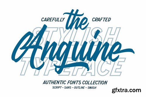 CM - Anguine - Stylish Typeface 4149280