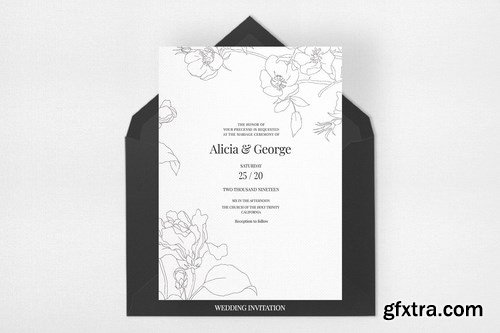 Wedding Invitation Suite - M.Botanic