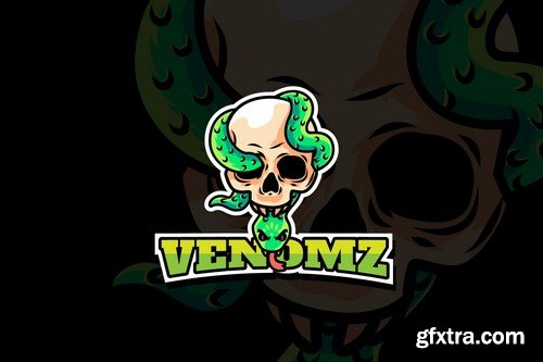 VENOMZ - Mascot & Esport Logo