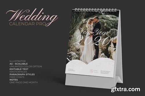 2020 Wedding Calendar Pro