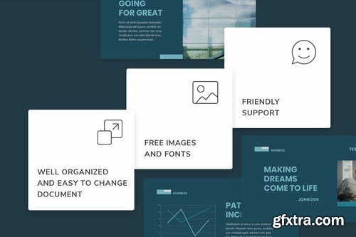 Business Network PowerPoint Presentation Template