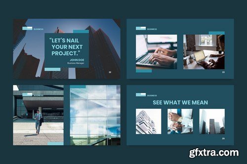 Business Network PowerPoint Presentation Template