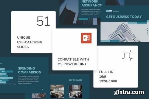 Business Network PowerPoint Presentation Template