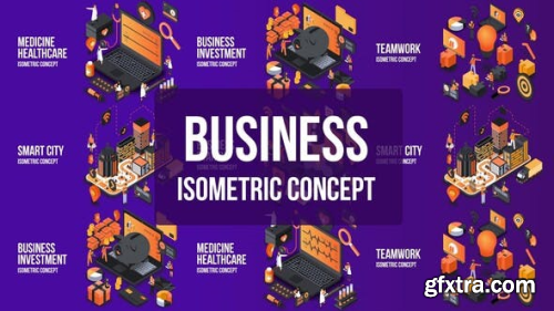 VideoHive Business Investment- Isometric Concept 25076833