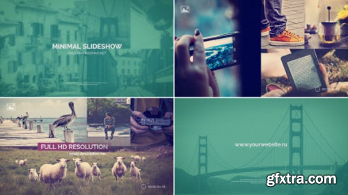 VideoHive Minimal Slideshow Project 8567236