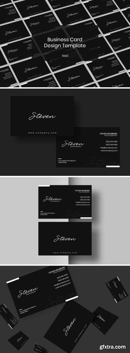 Business Card Design Template Vol. 1 2042996