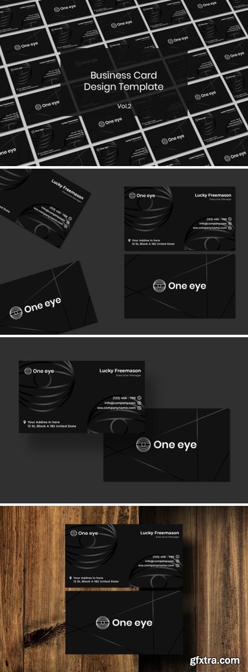 Business Card Design Template Vol. 2 2042978