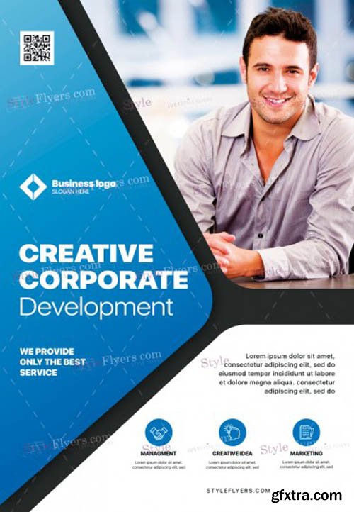 Corporate V1711 2019 PSD Flyer Template