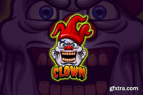 Clown - Mascot & Esport Logo