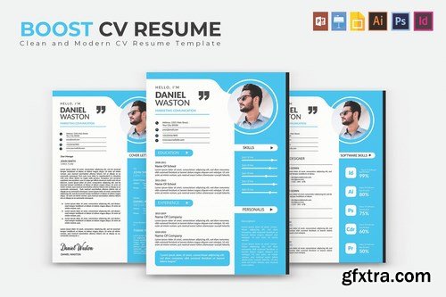 Boost CV & Resume Template