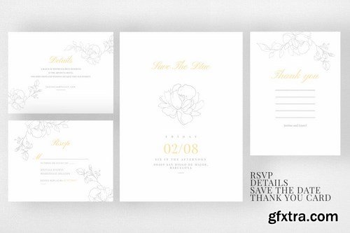 Elegant Floral Wedding Suite