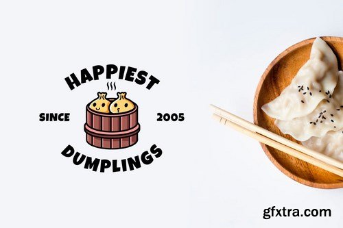 Happy Dumpling - Mascot & Esport Logo