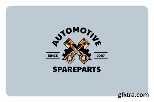 automotive spareparts - Mascot & Esport Logo