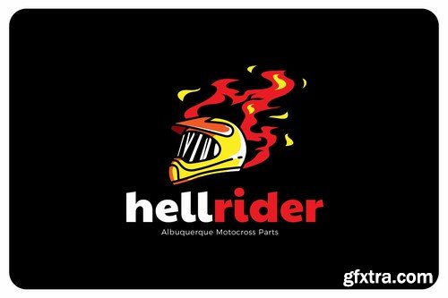 hell rider - Mascot & Esport Logo