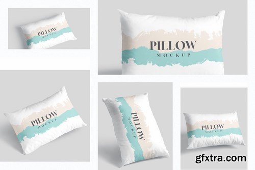 Pillow Mockup Set - Rectangle